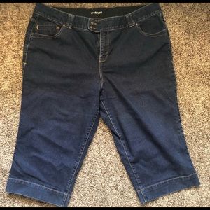 Lane Bryant cropped jeans